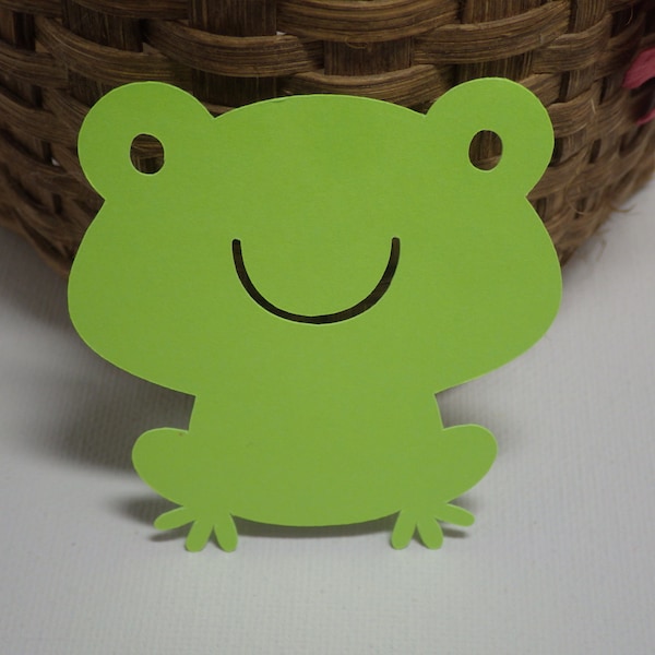 Frog Die Cuts - Classroom, School, Spring, Bulletin Boards, Craft Projects - Custom Orders Welcome! VTC-0394