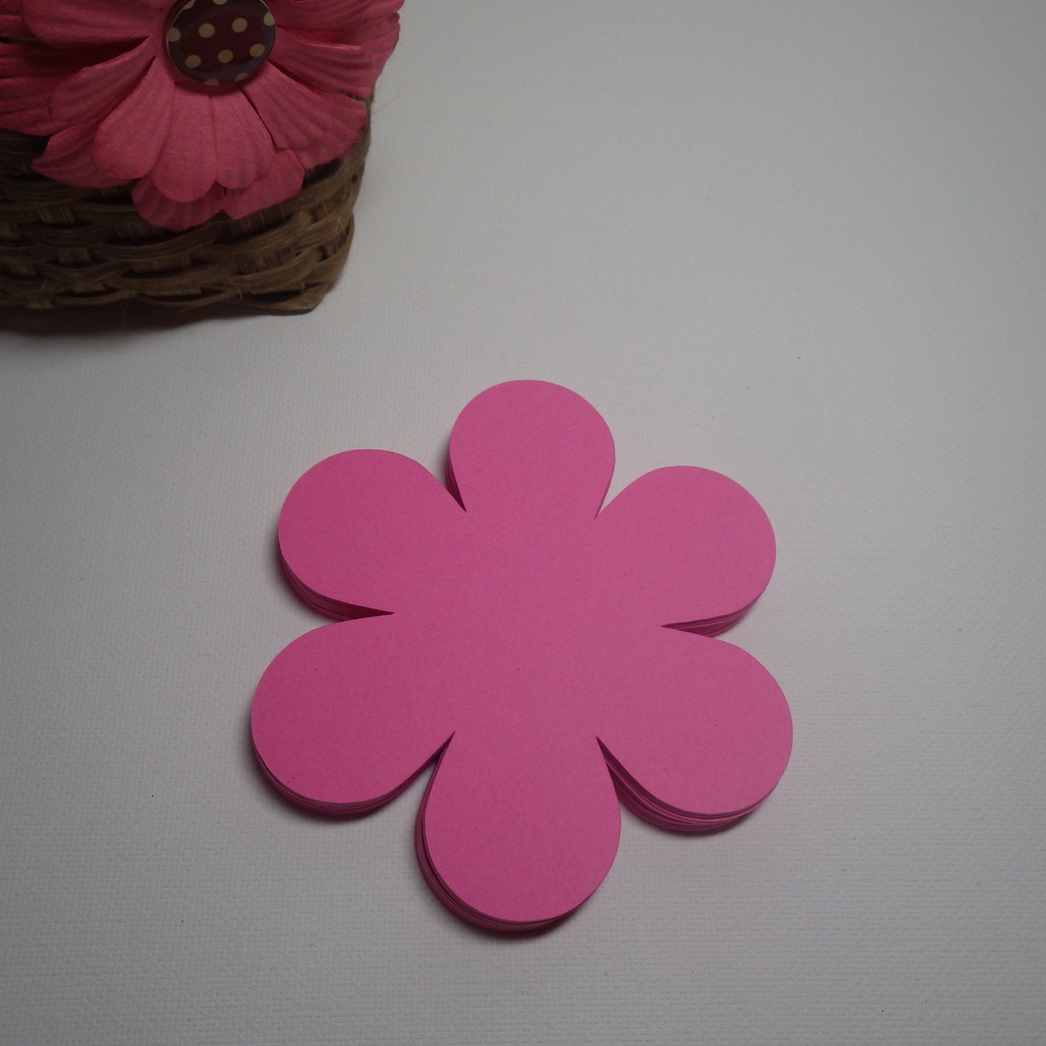 Flower Die Cuts Spring Die Cuts Summer Die Cuts 30 Piece Etsy