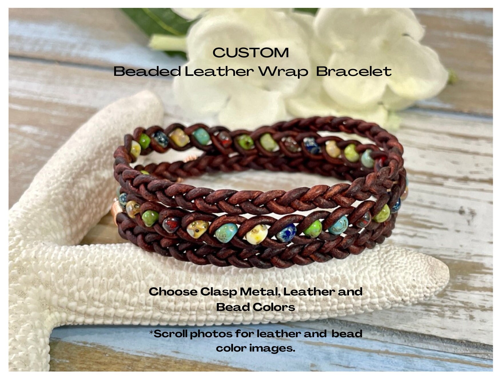 Triple Wrap Leather Bracelet – Keeks Designer Handbags