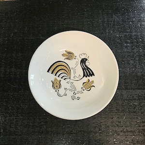 Vintage Royal China &quot;Good Morning&quot; Rooster Cereal Bowl- 6.25&quot;