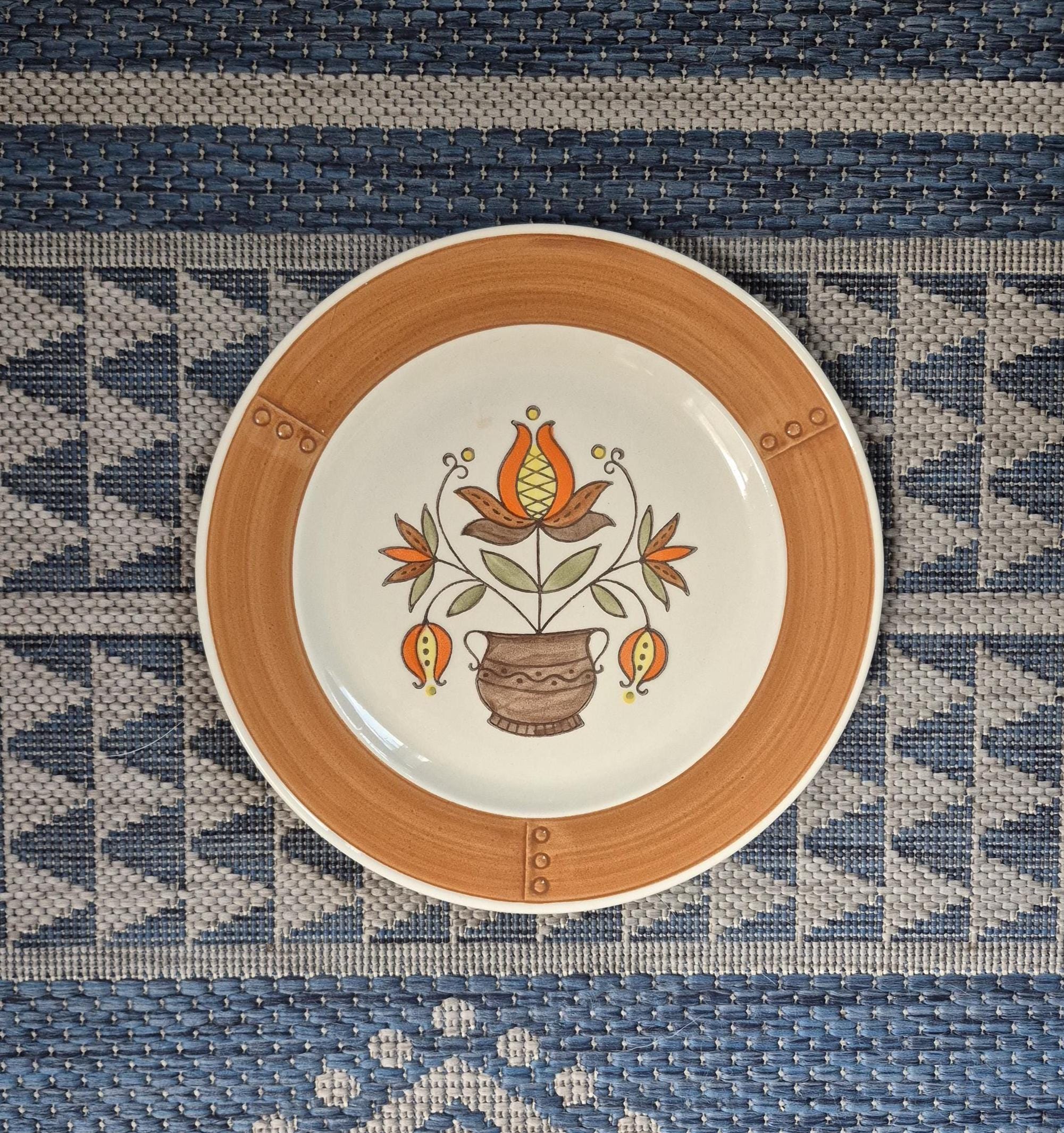 Poppytrail Metlox Dinner Plates - Etsy