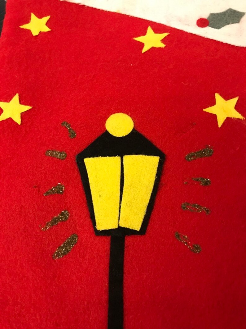 Vintage Japan Felt 3-D Choir Boy Stocking