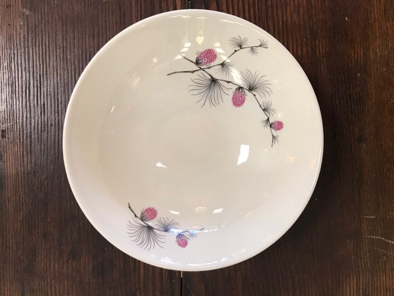 Vintage Wild Clover Canonsburg Pottery Serving Bowl