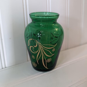 Green gold vase - Etsy 日本