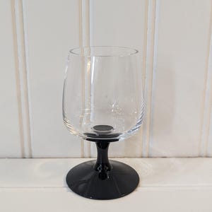 Vintage Set of Two Small Fostoria Silhouette Cocktail Glasses