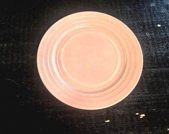 Vintage Hazel Atlas Moderntone Platonite Pink Essteller