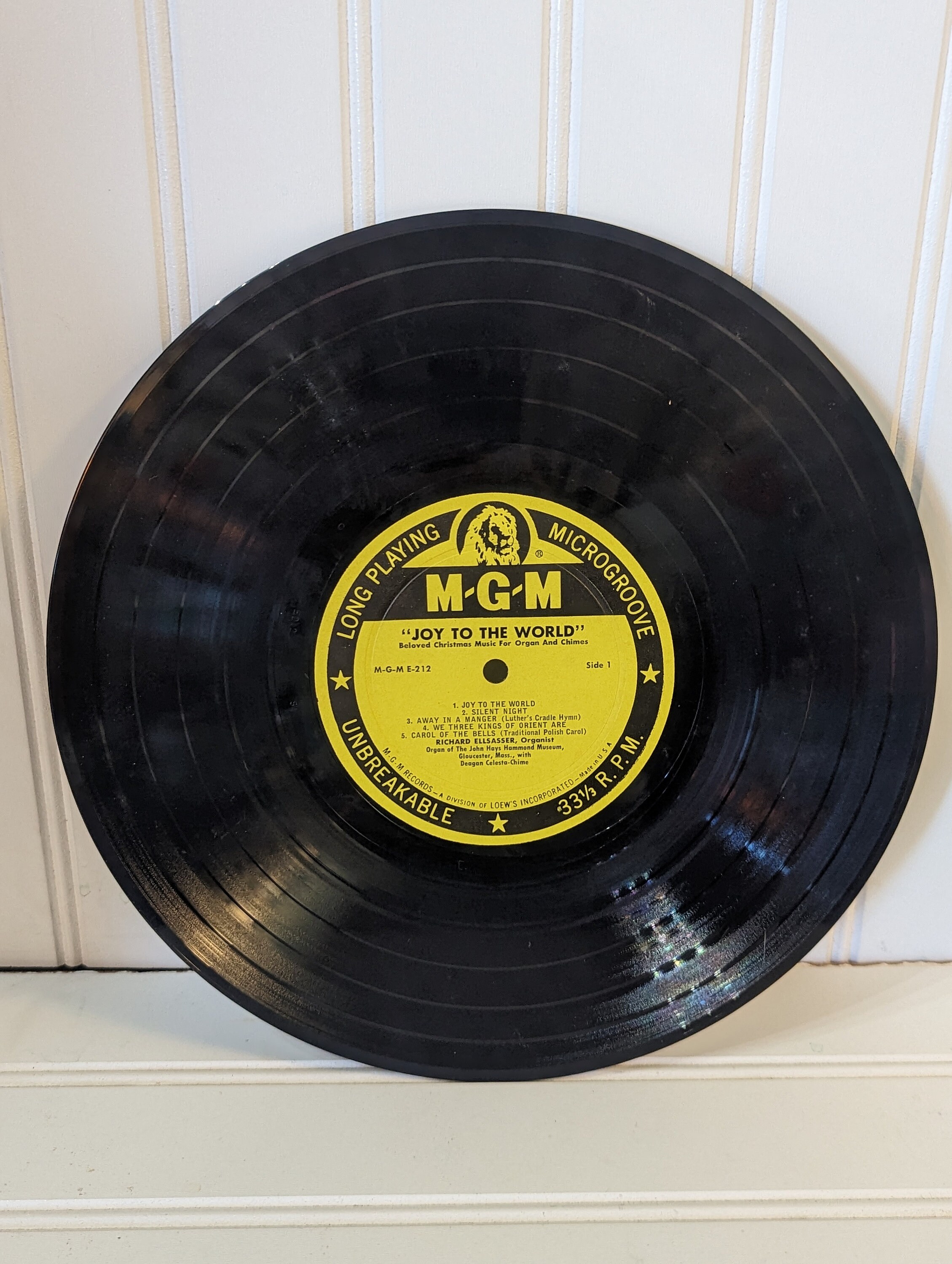 ビンテージ MGM「Joy to the World」33 1/3 RPM レコード - Etsy 日本