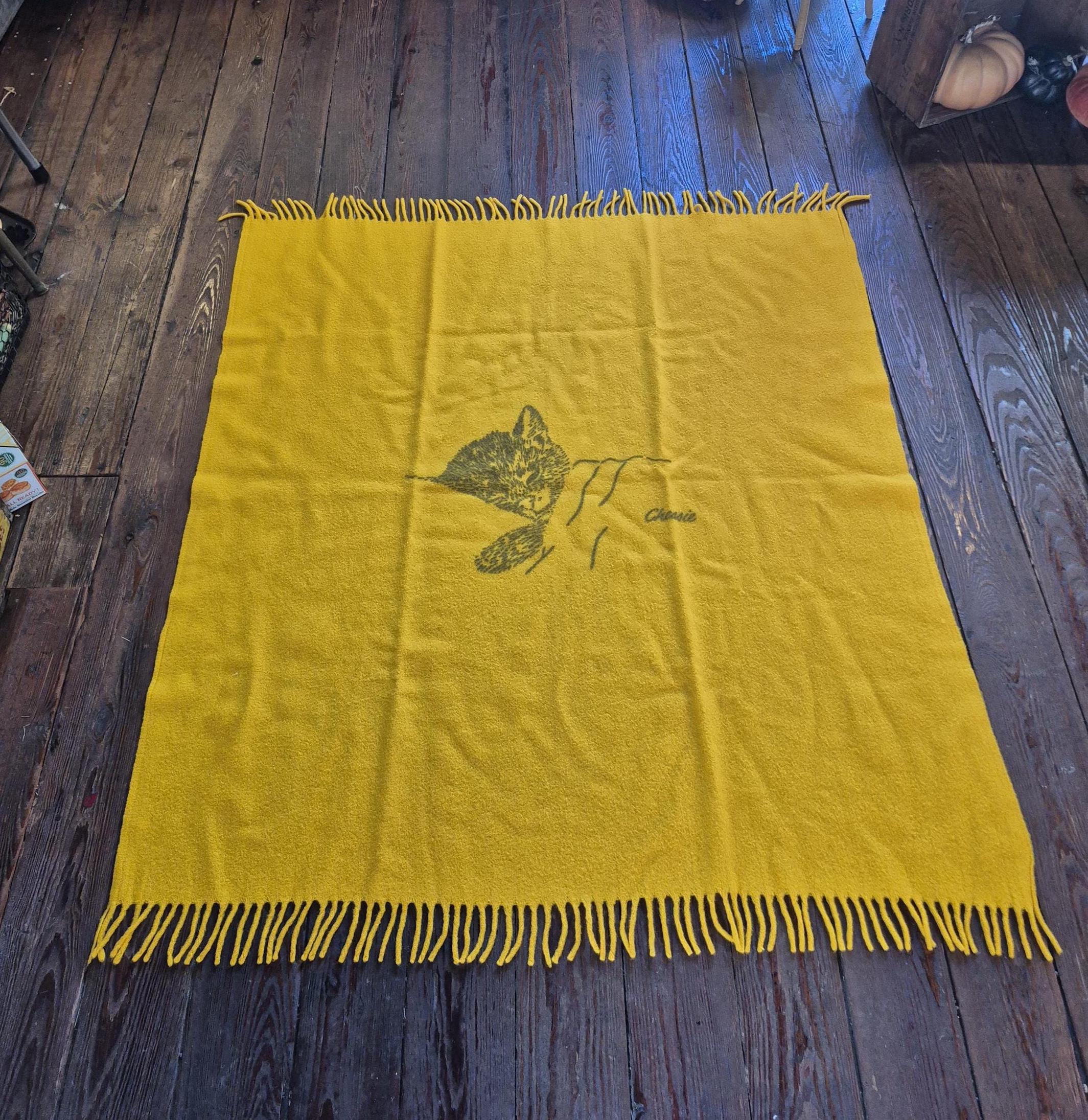 Faribo 100% Wool Vintage Blanket - Etsy