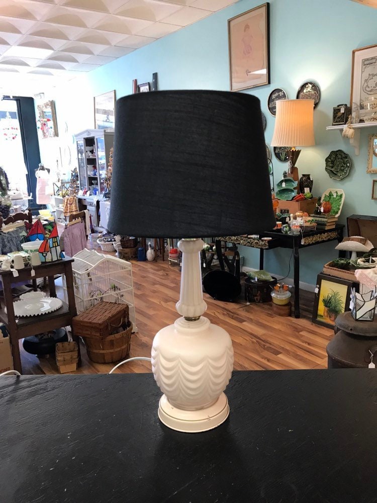 Vintage Pink Satin Glass D Table Lamp Vintage Pink Satin Glass D Table, Vintage Pink Satin Glass Lamp