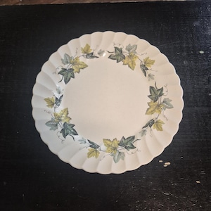 Vintage Myott Staffordshire Evergreen Dinner Plate - 10&quot;