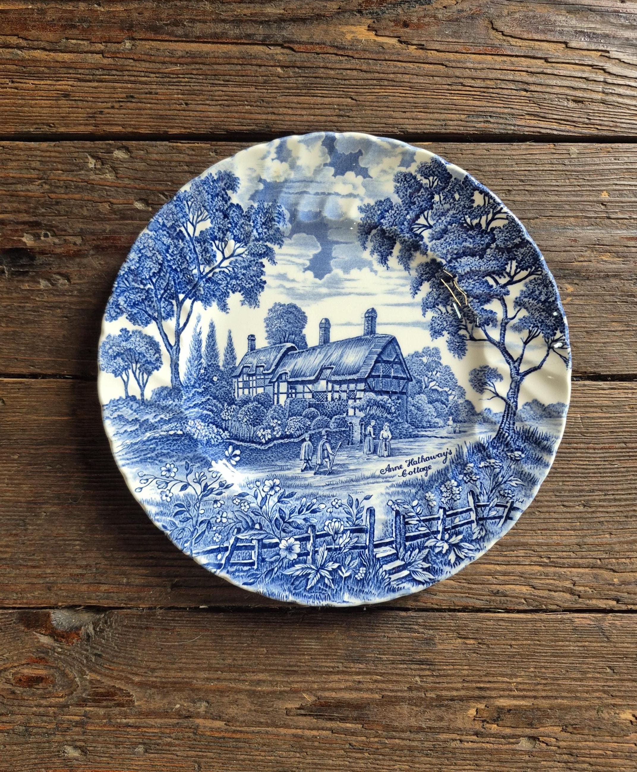 M♦ ヴィンテージ・シェイクスピアプレート 英国製 Royal essex ironstone shakespeare - Etsy 日本