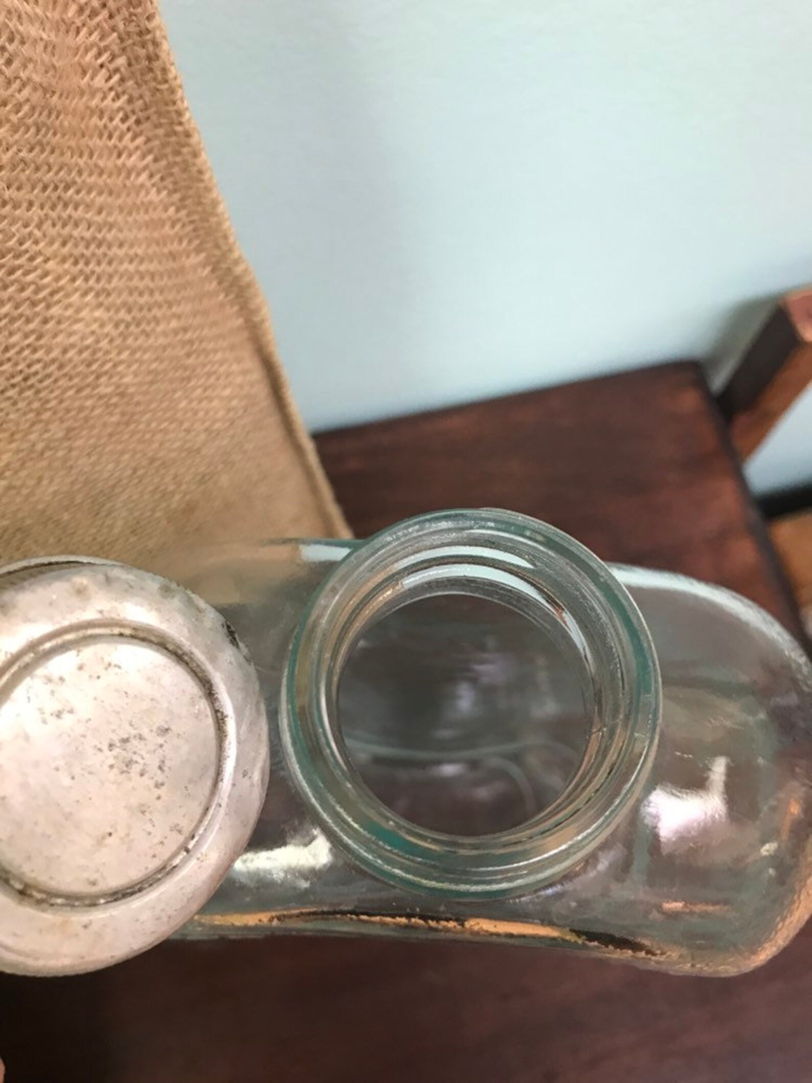 Vintage Glass General Electric Refrigerator Water Bottle Etsy