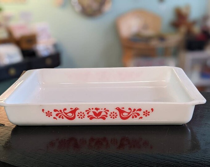 Vintage Pyrex friendship Lasagna Dish 933 Etsy