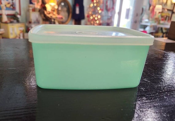 Vintage Pale Green Tupperware Storage Container 311 - Etsy Hong Kong