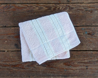 Vintage Cone Pink Striped Towel