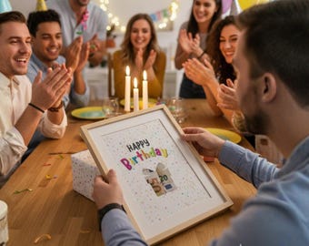 Cartão de Aniversário em Dinheiro • Modelo para Recortar e Imprimir (Download em PDF A4)