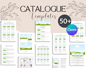 LINE SHEET Template, Cataloque Price Template, Wholesale Catalogue, Pricing & Services Guide, Price List Template, Canva Linesheet Catalogue