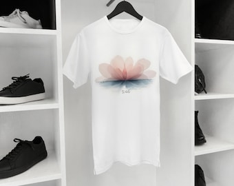 Impressão artística do nascer do sol às 5h46, Innerbloom, Clipart abstrato em aquarela (Download digital)