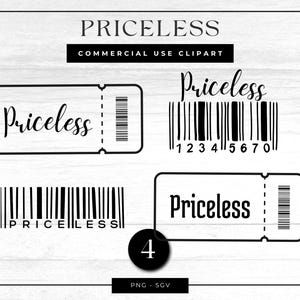 Code-barres PNG inestimable : ensemble SVG à usage commercial