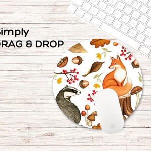 Mall för musmatta: Etsy-annonsmall i Canva (digital nedladdning) bild 9