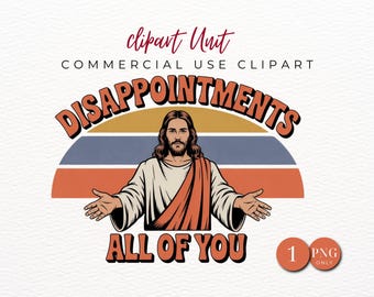 Enttäuschungen für alle (PNG) • Lustiger christlicher Humor (Digitaler Download)