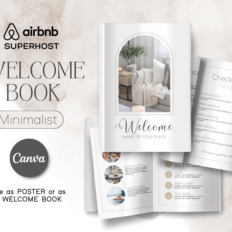 Airbnb Printable - Etsy
