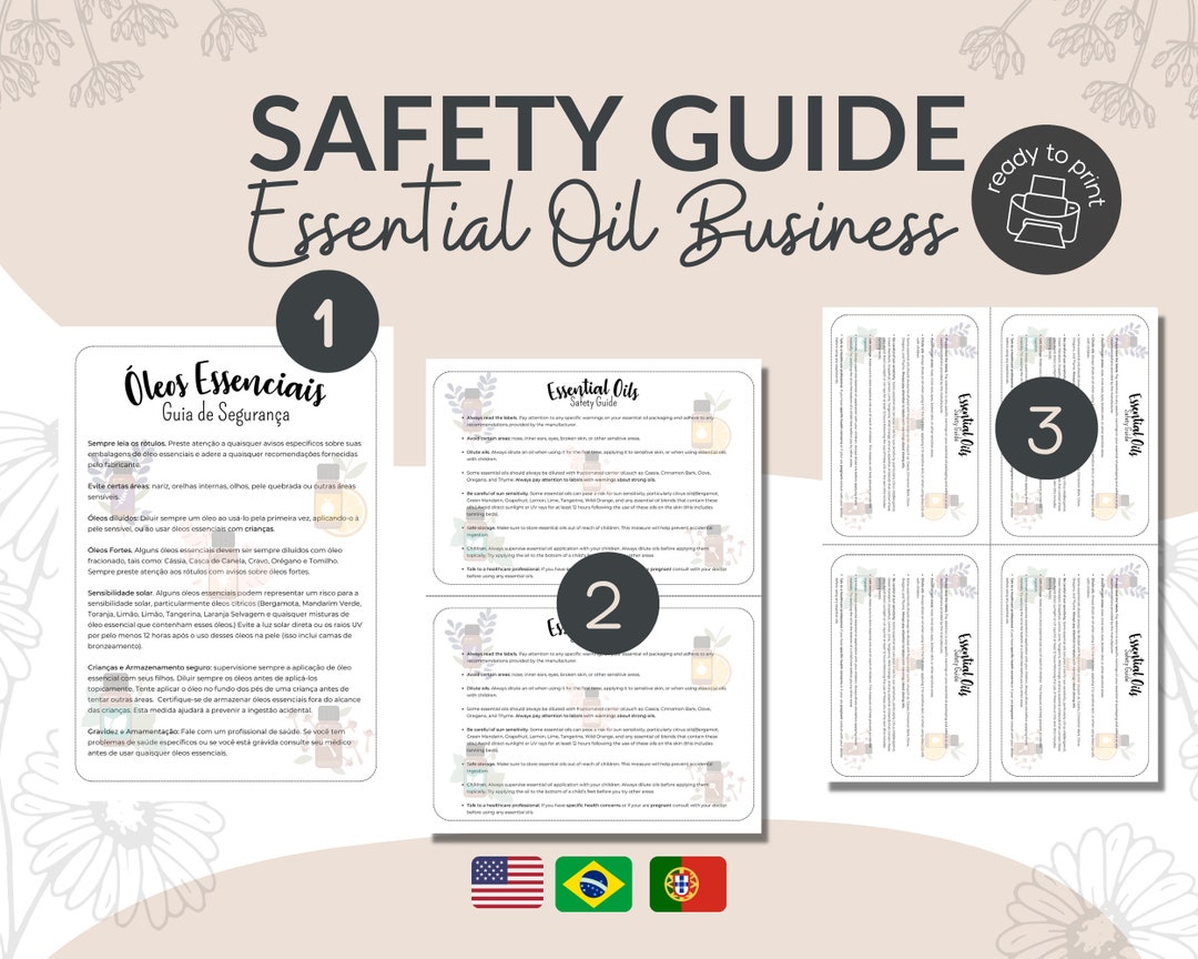 Essential Oil Safety Guide, PDF Kit Package, Essential Oil