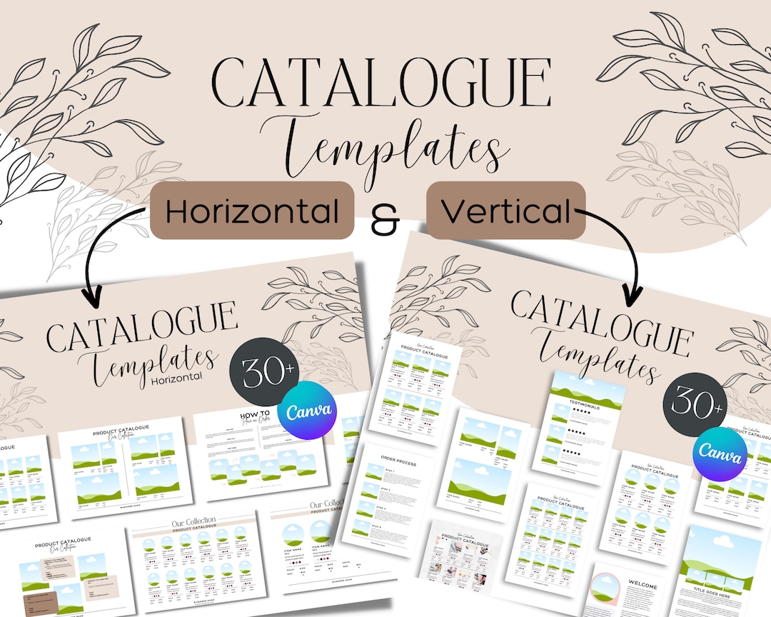 LINE SHEET Bundle Template, Catalogue Price Template, Wholesale ...