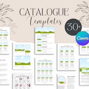 LINE SHEET Template, Cataloque Price Template, Wholesale Catalogue, Pricing & Services Guide, Price List Template, Canva Linesheet Catalogue