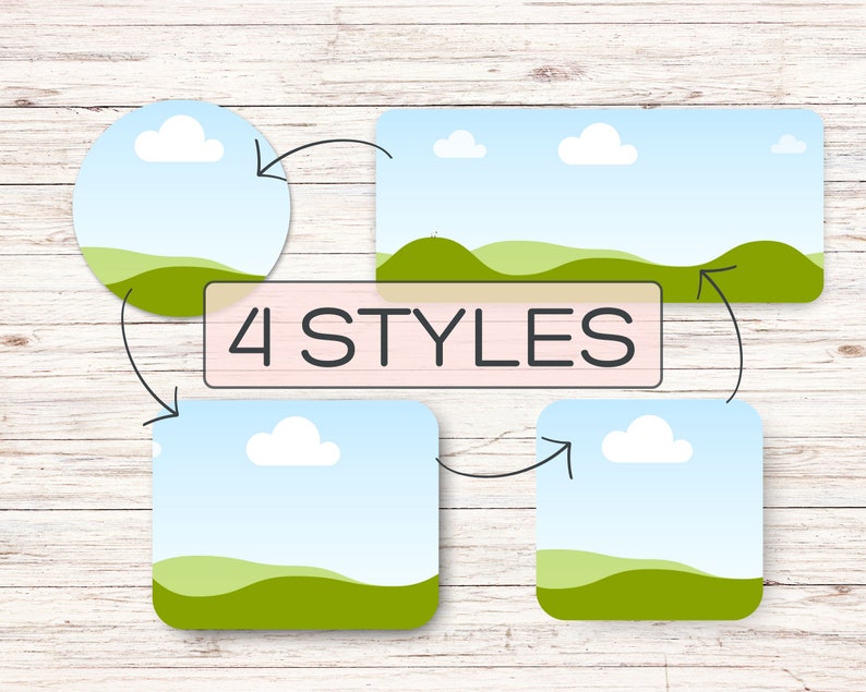 Mall för musmatta: Etsy-annonsmall i Canva (digital nedladdning) bild 6