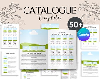 Line Sheet Template: Wholesale Catalogue & Price Guide (Canva Editable) (Digital Download)