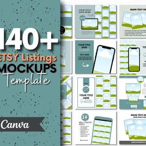 Etsy Listing Templates , Product Template, Etsy Listing Template, Etsy Mockup Templates, Listing Templates, Etsy Mockup, Canva Templates