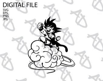 Free Free 68 Son Goku Svg SVG PNG EPS DXF File