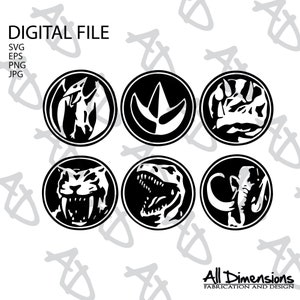 Download Power Ranger Svg Etsy