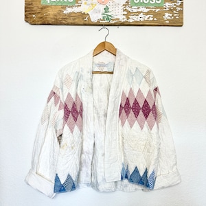 Americana Vintage Quilt Coat, OSFM