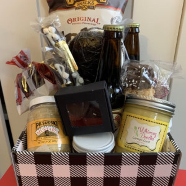 A Box of Berks  Gift Basket  with PA Dutch snacks Berks County PA