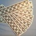 Decals Border Faux Stone Rub On Transfers /Appliques/ Easy Weekend Project / Kids Craft /