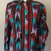 Western Cowgirl Shirt Womens Size Large Roughrider Vintage