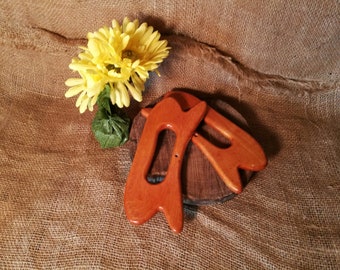 Wood Stunt Kite Handles Handmade Hardwood Fathers Day Birthday Gift