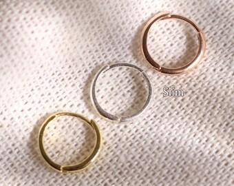 Peishang Moda In Argento Sterling 925 Placcato Oro Huggie Orecchino Multi Pietre
