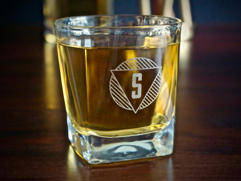 personalized whiskey glasses groomsmen