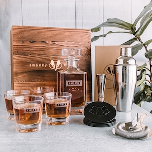 Set di decanter per whisky personalizzati: il regalo perfetto per papà, fidanzato o matrimonio - Regali per uomo