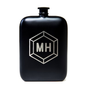 Personalized Gift for Men - Hip Flask - The Hex
