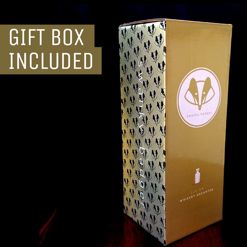 Groomsmen Gift Personalized Whiskey Decanter Set A Etsy