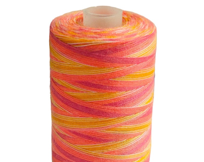 Multicolor Thread. Rainbow Thread. Sew All Polyester Thread Spool. 100% ...