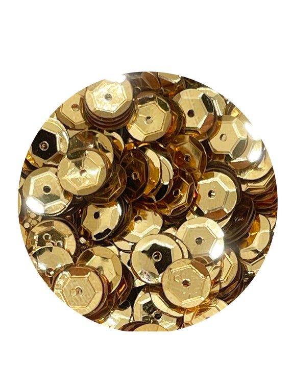 6mm Gold Cup Round Sequins. Metallic Sequins. 6mm Gold Sequins. Sequins  Loose Sequins. 1000 Sequins per Package - Etsy UK