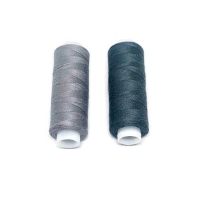 Gray Thread. Sew All Polyester Thread Spool. Gray 100% Polyester Thread. 250 yards