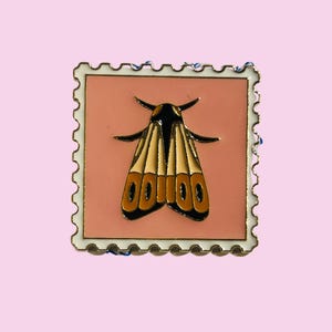 Moth Enamel Pin | Moth Pin | Gifts Under 10 | Pins | Enamel Pins