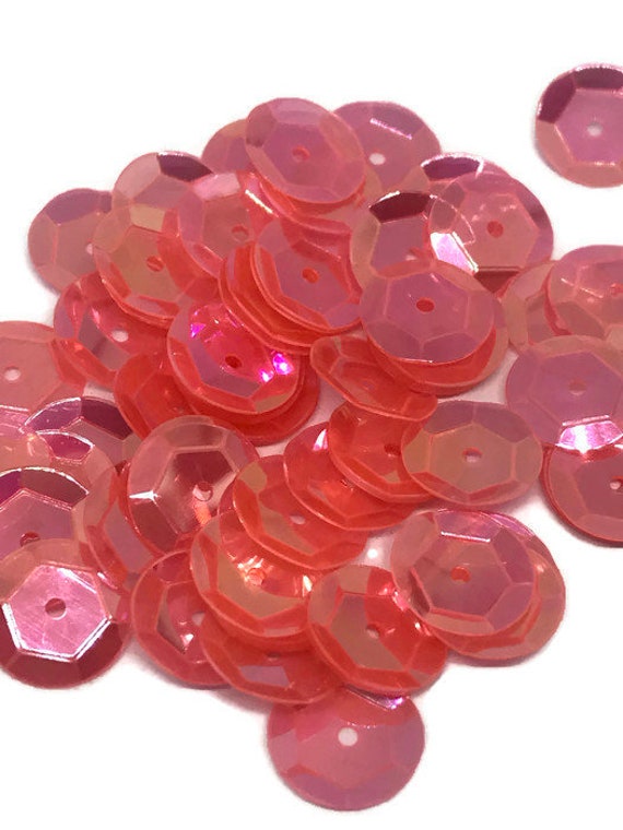 Sequins 10mm 1000//Pkg Red