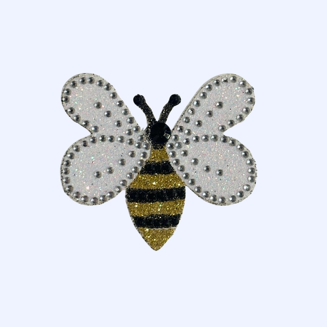 Bee Adhesive Gem | Glitter & Rhinestone Insect Sticker for Scrapbooking ...